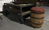 BARREL TABOURET